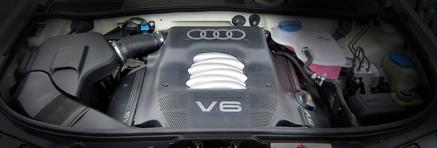 2.8-литровый бензиновый силовой агрегат Audi ALG под капотом Ауди А6.