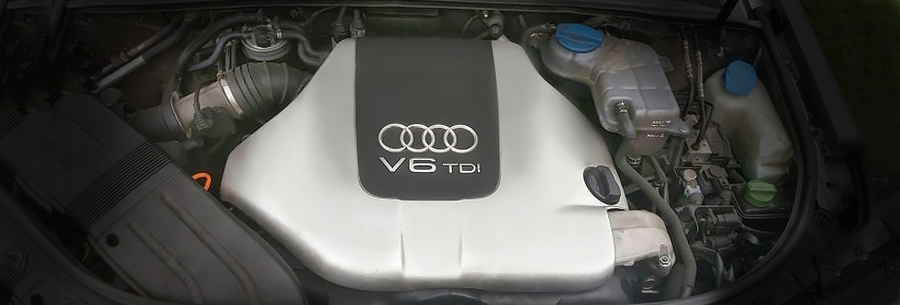2.5-литровый дизельный силовой агрегат Audi AYM под капотом Ауди A4 B6.