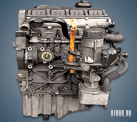 Двухлитровый дизельный мотор Ауди BPW фото.
