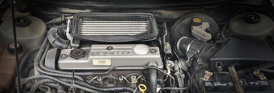 1.8-литровый дизельный силовой агрегат Ford RFN под капотом Форд Мондео.