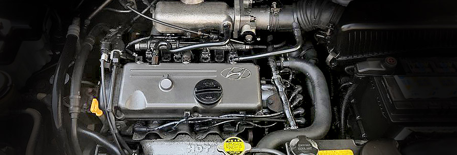 1.1-литровый бензиновый силовой агрегат HyundaiG4HD под капотом Хендай Гетц.