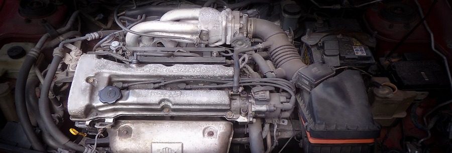1.5-литровый силовой агрегат Mazda Z5-DE под капотом Мазда 323.
