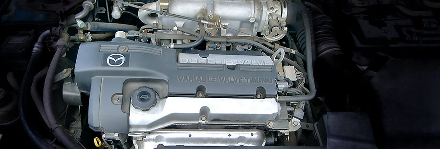 1.5-литровый силовой агрегат Mazda ZL-VE под капотом Мазда 323.