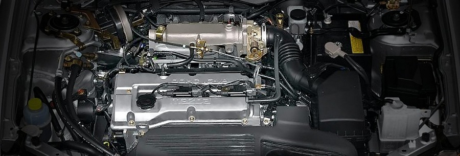 1.6-литровый силовой агрегат Mazda ZM-DE под капотом Мазда 323.