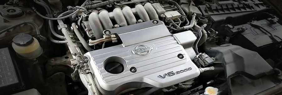 2.0-литровый бензиновый силовой агрегат Nissan VQ20DE под капотом Ниссан Цефиро.