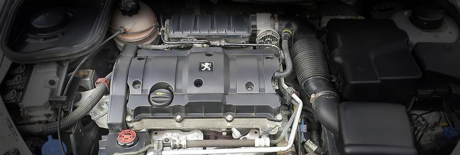 1.6-литровый бензиновый силовой агрегат Peugeot TU5JP4 под капотом Пежо 307.