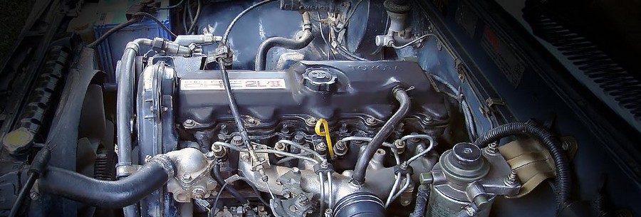 2.4-литровый дизельный силовой агрегат Toyota 2L под капотом Тойота Хайс.