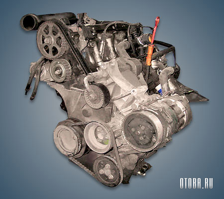 1.8-литровый бензиновый двигатель VW ABS вид сбоку.