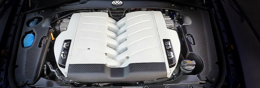 6.0-литровый бензиновый силовой агрегат VW BRN под капотом Фольксваген Фаетон.