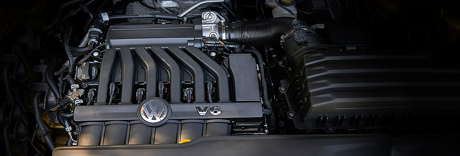 3.6-литровый бензиновый силовой агрегат VW CDVC под капотом Volkswagen Teramont.