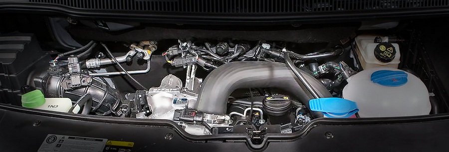 2.0-литровый дизельный силовой агрегат VW CFCA под капотом Фольксваген Мультиван.