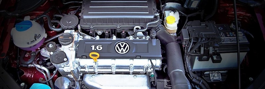 1.6-литровый бензиновый силовой агрегат VW CFNB под капотом Фольксваген Поло.