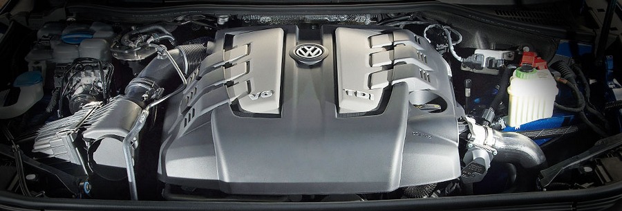 3.0-литровый дизельный силовой агрегат VW CRCA под капотом Фольксваген Туарег.