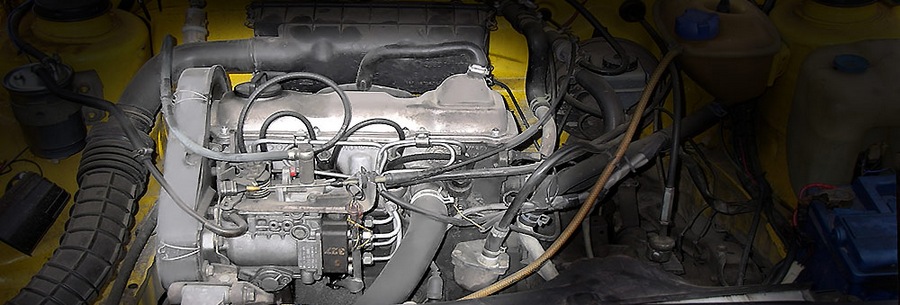 1.6-литровый дизельный силовой агрегат VW JP под капотом Фольксваген Гольф.