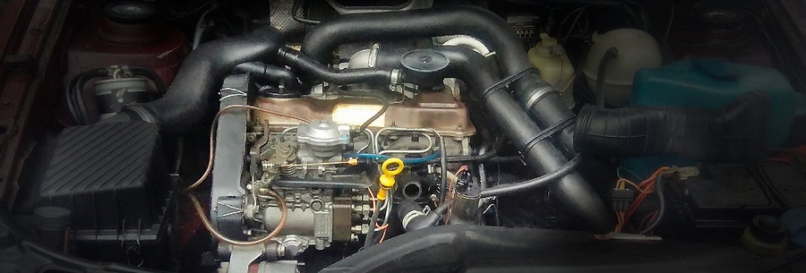 1.6-литровый дизельный силовой агрегат VW SB под капотом Фольксваген Пассат.
