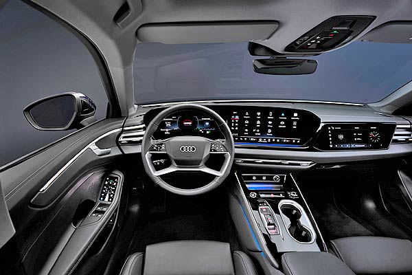 Седан Audi A6 IX (4L) интерьер торпедо