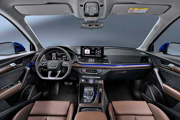 Кроссовер купе Ауди Q5 2 Sportback (FYT) интерьер