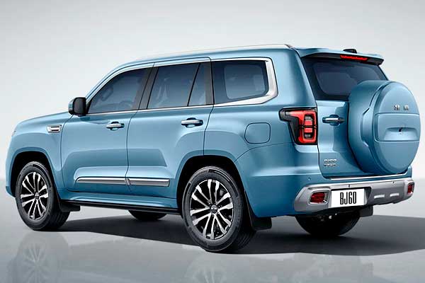 Внедорожник BAIC BJ60 1 (B60V) вид сзади