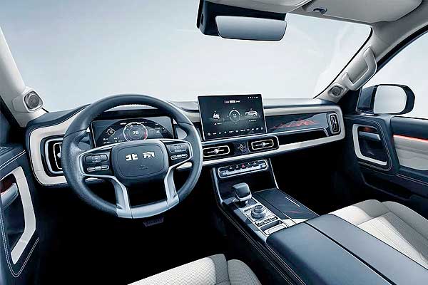 Внедорожник БАИК BJ60 1 (B60V) интерьер