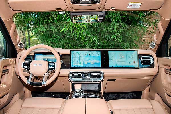 Внедорожник БАИК BJ60 Thunder 1 (B60V) интерьер