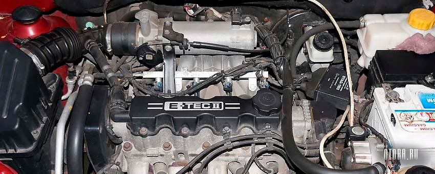 Двигатель F15S3 под капотом Шевроле Авео