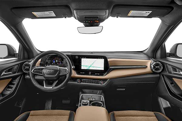 Кроссовер Chevrolet Equinox IV (VSS-S) интерьер торпедо до обновления