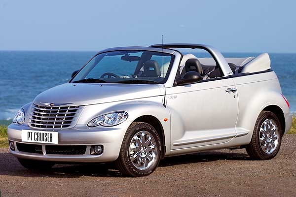 Кабриолет Chrysler PT Cruiser Convertible I (PT) после обновления рестайлинговая модификация