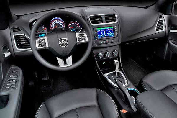 Седан Dodge Avenger I (JS) интерьер торпедо после обновления