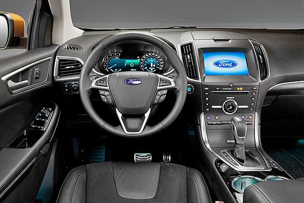 Кроссовер Форд Эдж 2 (CD539) до обновления интерьер