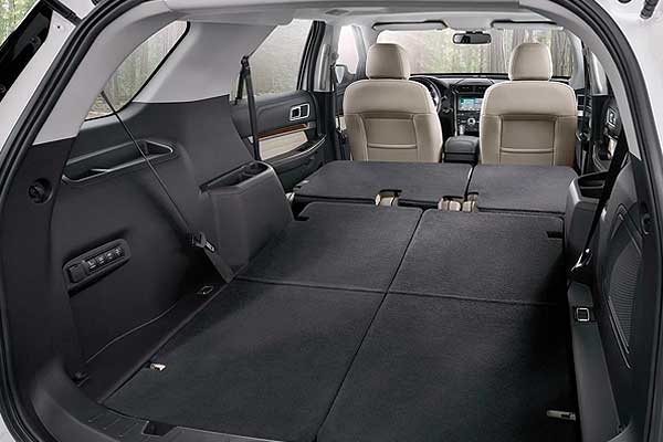 Внедорожник Ford Explorer V (U502) вторая рестайлинговая модификация салон