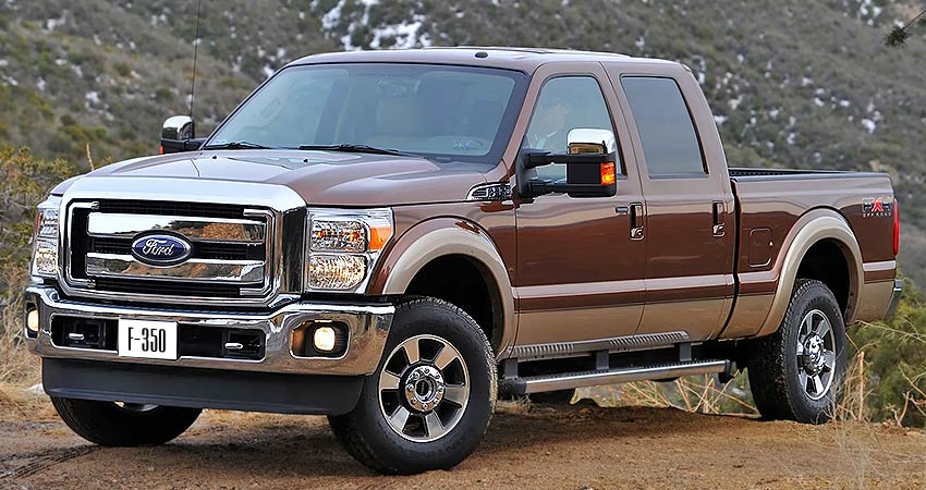 Ford F-350 2012 года