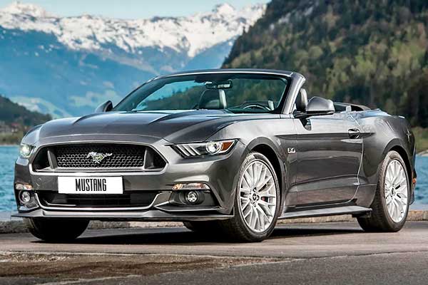 Кабриолет Форд Мустанг 6 (S550) дорестайлинговая модификация