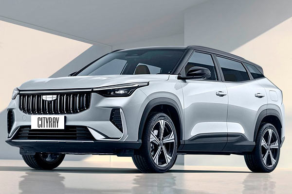 Кроссовер Geely Cityray 1 (G426) рестайлинг вид спереди