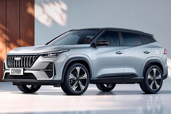 Кроссовер Geely Cityray 1 (G426) вид спереди второй рестайлинг