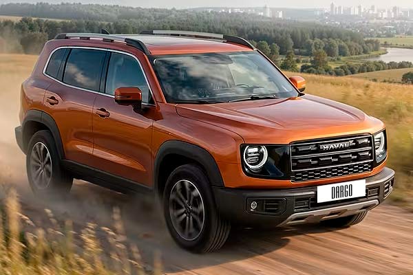 Кроссовер Haval Dargo 1 (B06) вид спереди рестайлинг