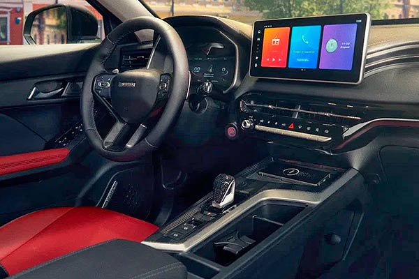 Кроссовер Haval Jolion I (A01) после второго обновления интерьер