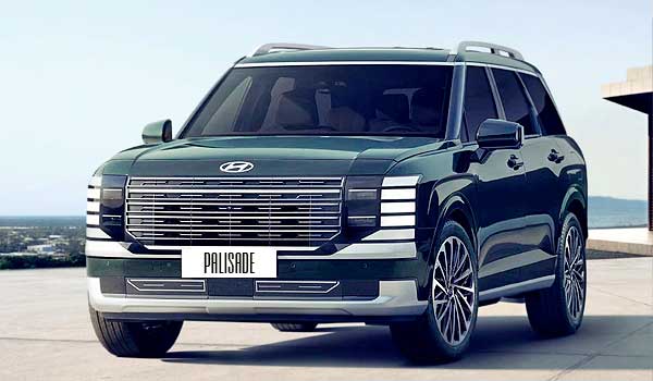 Кроссовер Хендай Палисад 2 (LX3) вид спереди