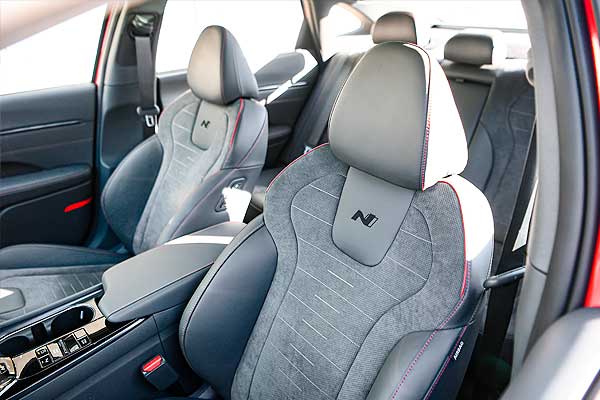 Sedan Hyundai Sonata N Line VIII (DN8) дорестайлинговая модификация салон