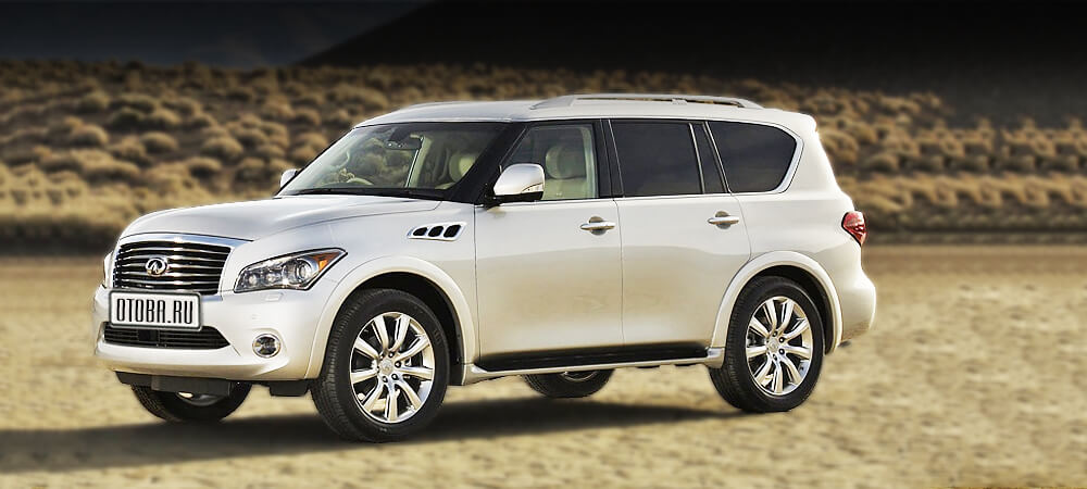 Infiniti QX56 просто огромен