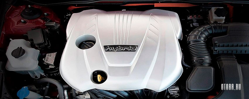 Мотор 2.4 гибрид Hyundai G4KK под капотом Киа Оптима.