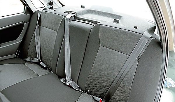 Lada Priora sedan стандарт задние сиденья