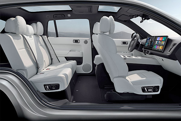 Кроссовер Lixiang L7 I (X03) салон дорестайлинговая модификация