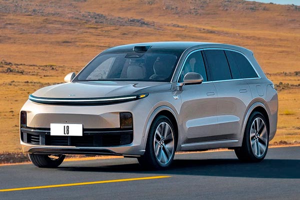 Кроссовер Lixiang L8 1 (X02) вид спереди рестайлинг