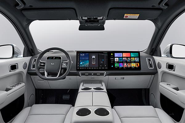 Кроссовер Лисян Л8 1 (Х02) интерьер торпедо до обновления