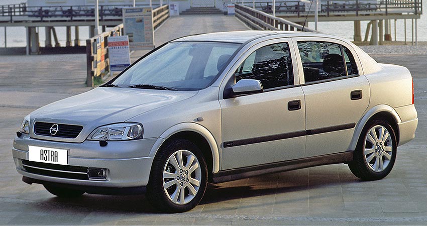 Opel Astra G 2000 года