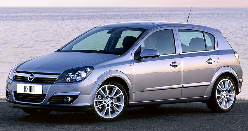 Opel Astra 2005 года