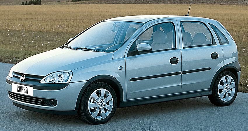 Opel Corsa 2002 года