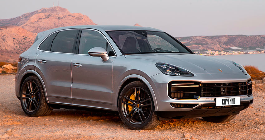 Porsche Cayenne Turbo 2018 года