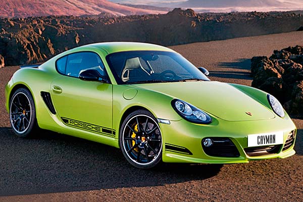 Coupe Porsche Cayman I (987) рестайлинговая модификация