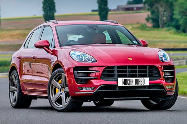 Кроссовер Porsche Macan Turbo I (95B) дорестайлинговая модификация